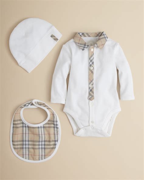 burberry bodysuit baby boy|Burberry baby clothes newborn.